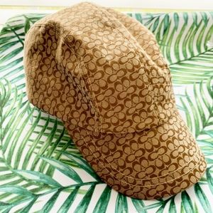 Coach Tan Signature Baseball Hat